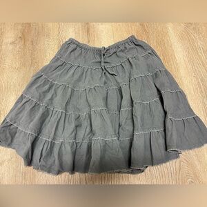 Mini Boden velour (cotton) skirt